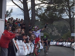 【自転車ロード】カチューシャのビシオソが大ケガから復活の勝利、スペインのGPミゲール・インデュライン 画像