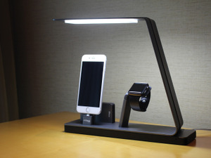 スタンドライトと一体化！Apple Watch&iPhone用ドック「NuDock」…米マイアミ発 画像