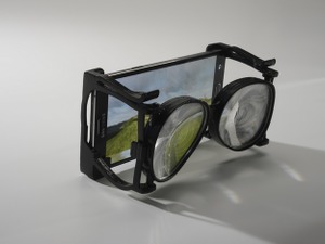 150度の広角で楽しむバーチャルリアリティ「Wearality Sky」…米サンフランシスコ発 画像