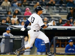 【MLB】出場停止明けのA-ロッドが、2シーズンぶり通算655本目のホームラン 画像