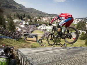 【自転車MTB】W杯ダウンヒル第1戦フランス大会、男子は米国のグウィンが優勝 画像