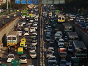 【インドレポート】混沌の中の秩序…交通事情 画像
