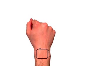Apple Watchの雰囲気を楽しむタトゥー！着けてる気分になれる？…米ニューヨーク発 画像