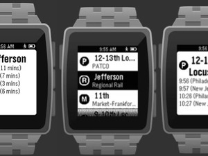 交通状況を自動表示するアプリ、Apple Watch対応の「Smartwatch Transit App 」 画像