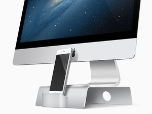 iMacとiPhoneを融合させるドック＆スタンド「FUSION Stand」…米国発 画像