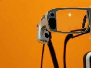 【ファインテック14】グラス装着、視線で入力、アイトラッカー 画像