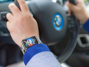 Apple WatchとBMW i3、iPhone6の三位一体連携がとても未来！ 画像