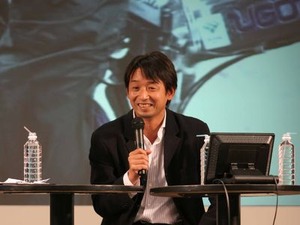 片山右京が願いを唱えた自転車展示会のトークショー 画像