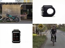 Apple Watchをサイクルコンピューターとして使用するためのマウント「CyClip」 画像