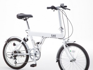 スライドして折りたたみ可能な自転車「SLIKE」 画像