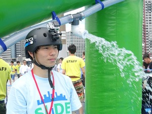 【やってみた】話題のスライド・ザ・シティに挑戦!GoProを着けて最速を極めてきた 画像