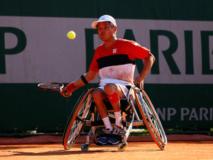 【全仏オープン15】車いすテニス部門、国枝慎吾がシングルス連覇…5年ぶりの単複2冠達成 画像