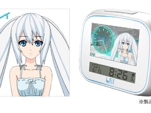 ユピテルのオリジナル萌えキャラ「霧島レイ」が目覚まし時計になった 画像