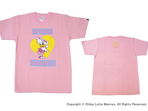【プロ野球】千葉ロッテマリーンズ×SPINNSコラボTシャツ…リーンちゃんがプリント！ 画像