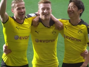 【サッカー】プーマ、香川真司所属のボルシア・ドルトムントの2015/1ホームシャツを発表 画像