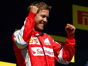 【F1 ハンガリーGP】大荒れのレースをベッテルが制す 画像