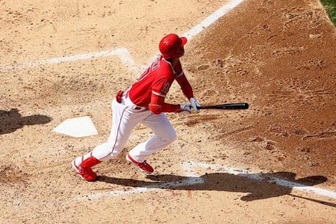 2試合連続となる本塁打を放ったエンゼルス・大谷翔平【写真：Getty Images】