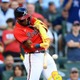 【MLB】1年ぶり復帰、アクーニャJr.が衝撃の初球先頭打者アーチ　公式称賛の“186キロ”復活弾「彼は帰ってきた」 画像