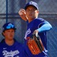 【MLB】大谷翔平、いよいよ実戦形式のマウンドへ　ライブBPで投げると決めたのは……指揮官「ドクター・ショウヘイの判断」と笑う 画像