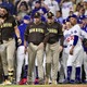 【MLB】ドジャース戦でついに乱闘騒ぎ……タティスJr.に死球で両チーム限界点　さらに大谷翔平にも再び死球 画像