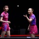 伊藤美誠、早田ひなへ25歳の誕生日サプライズで満面笑顔　“みまひな”ペアのダブルス復活戦はインドペアに逆転勝ち【卓球・USスマッシュ】 画像