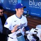 【MLB】大谷翔平、「50-50」ボブルヘッドデーに“ド軍本拠地熱狂”　現地記者が長蛇の列に驚愕、今季はサヨナラ弾に2HRも 画像