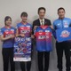 KA神奈川が6年ぶりの横浜開催へ表敬訪問　長﨑美柚「最高のプレーを」櫻井花「2連覇へ全力サポート」【Tリーグ】 画像