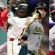 【MLB】トップの常連、大谷翔平やジャッジらを凌駕　“次世代の怪物たち”が席巻する「平均打球速度ランキング」　開幕25試合時点でのトップ層は…… 画像