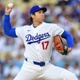 【MLB】「防御率0.82」3勝目の大谷翔平、規定到達で再び両リーグトップ　“7回4安打無失点8K”の快投劇「最速162キロ」 画像