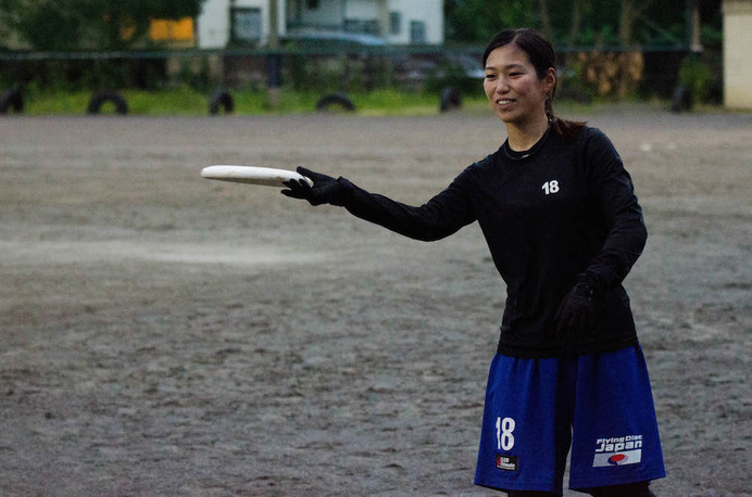 【やってみた】池治ちあき選手に教わるアルティメット