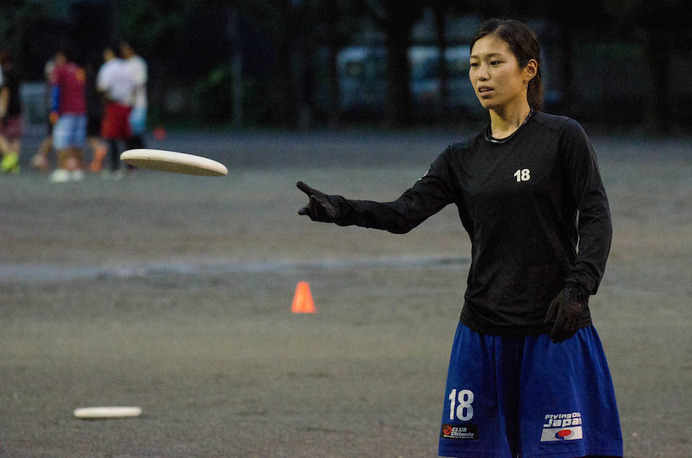 【やってみた】池治ちあき選手に教わるアルティメット