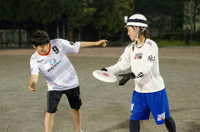 【やってみた】池治ちあき選手に教わるアルティメット