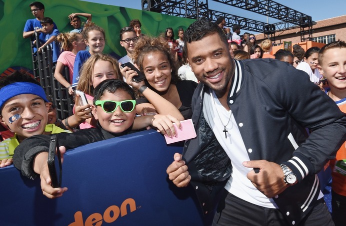 ラッセル・ウィルソン（2015年7月16日）（c）Getty Images