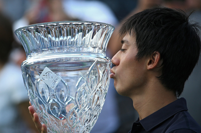 錦織圭がシティ・オープンで初優勝（2015年8月9日）