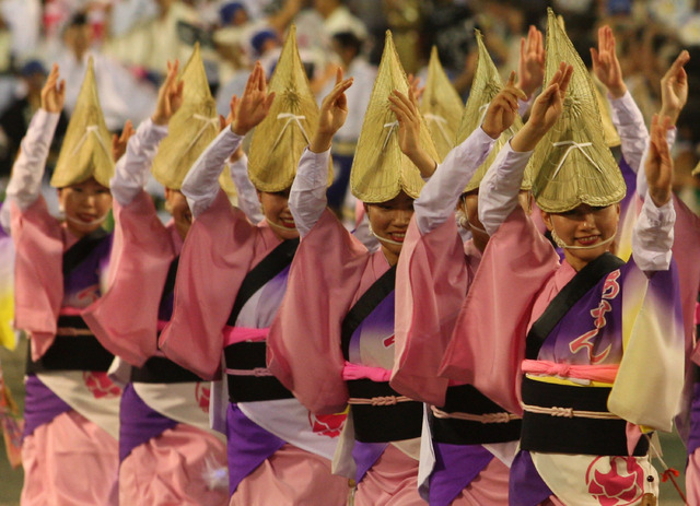 徳島の阿波踊り（c）Getty Images