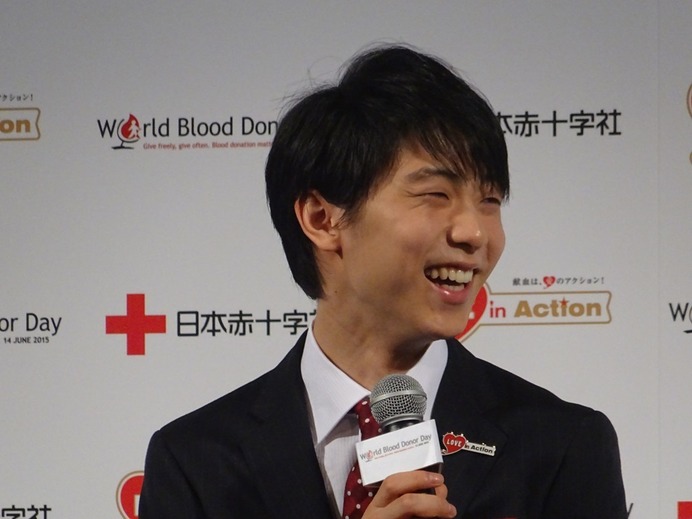 「羽生結弦選手と共にいのちと献血の大切さを考えるイベント」が開催