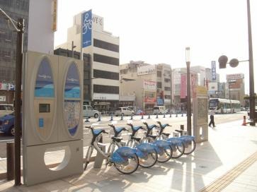 富山市に旅行の際は、環境にもやさしい自転車を利用しよう。