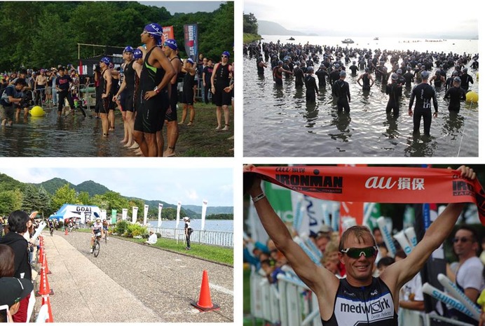 「2015 au損保 IRONMAN JAPAN北海道」開催結果…1,250名完走