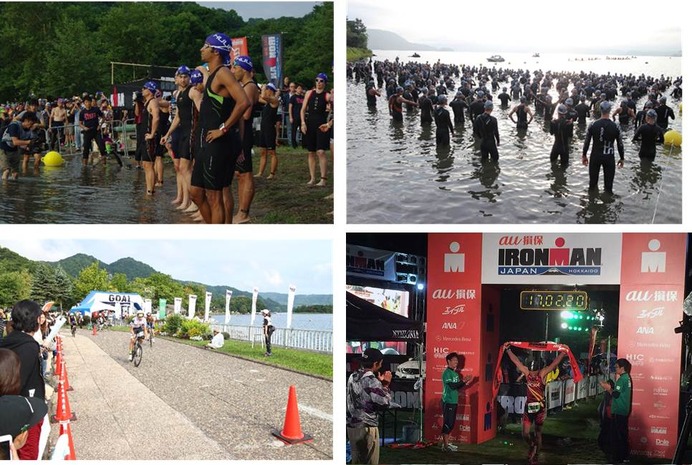 「2015 au損保 IRONMAN JAPAN北海道」開催結果…1,250名完走