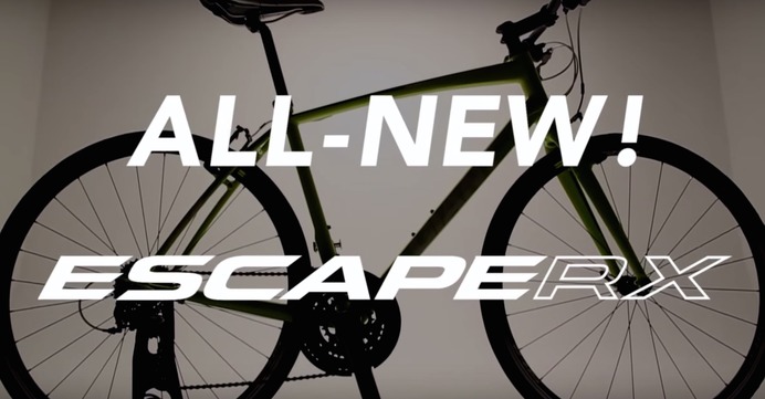 【自転車】ジャイアント、スポーツクロスバイク「ESCAPE RX」2016年モデルティザー動画公開