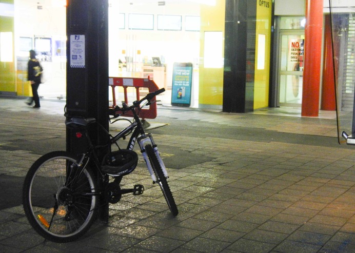 街で見かけた自転車