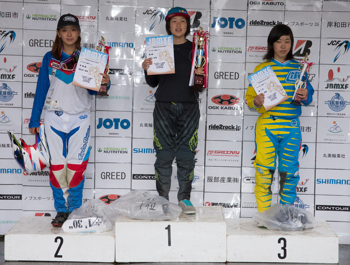 ガールズ15歳オーバー表彰式