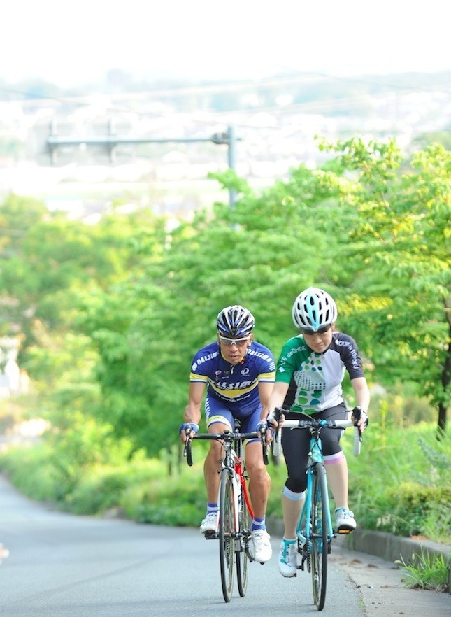 【ツール・ド・東北15】シンガーソングライターの水越ユカ、ロードバイクを特訓！…ヒルクライム編