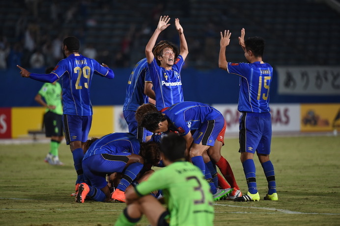 AFCチャンピオンズリーグ準々決勝セカンドレグ、ガンバ大阪対全北現代（2015年9月16日）