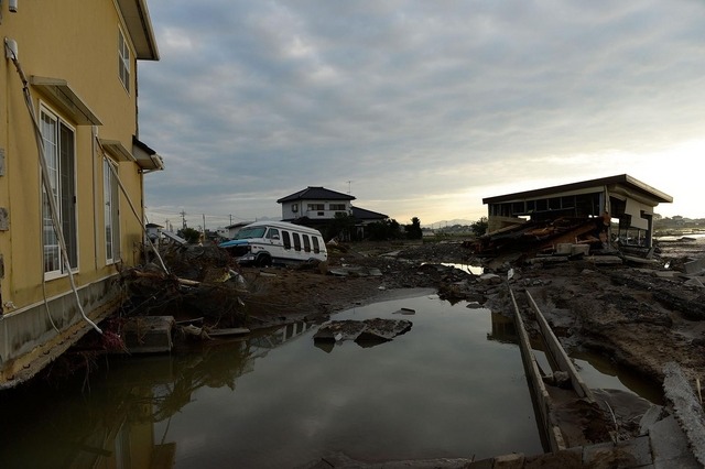 台風第18号関連の大雨で被害を受けた地域