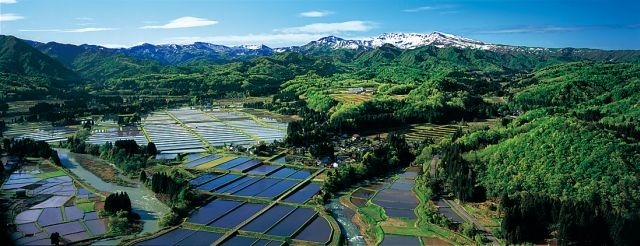 八木鼻からの眺望（新潟県）