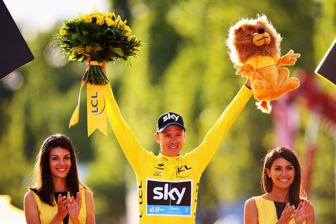クリストファー・フルームが2度目のツール・ド・フランス総合優勝（2015年7月26日）