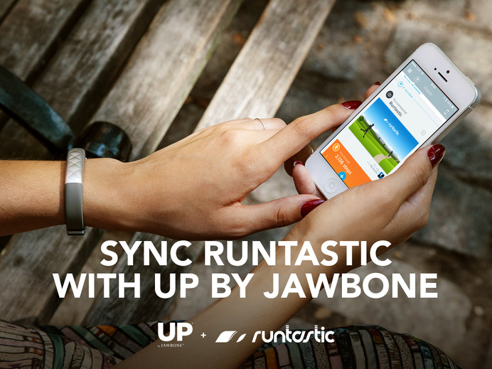 ランニングアプリ「Runtastic」、ライフログアプリ「UP by Jawbone」に対応