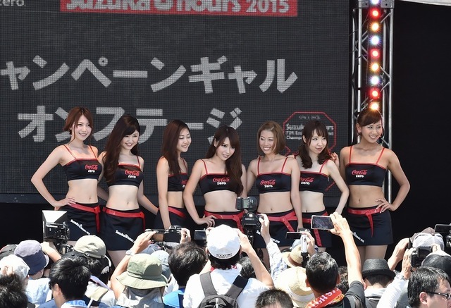 2015　“コカ・コーラ ゼロ”鈴鹿８耐　イベントステージの様子