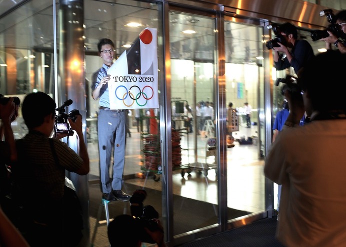 東京五輪エンブレム、再検討進む（c）Getty Images